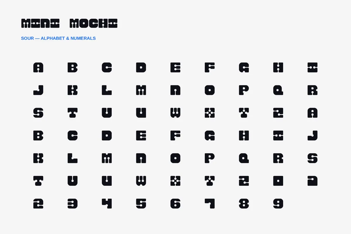 Mini Mochi - Groovy Font Family