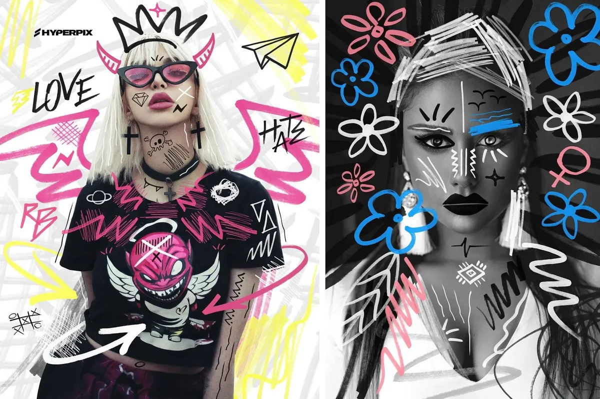 Hyper Marker — 1000+ Marker Elements