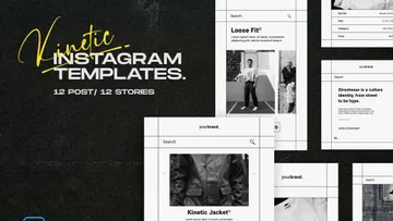 Kinetic Instagram Template