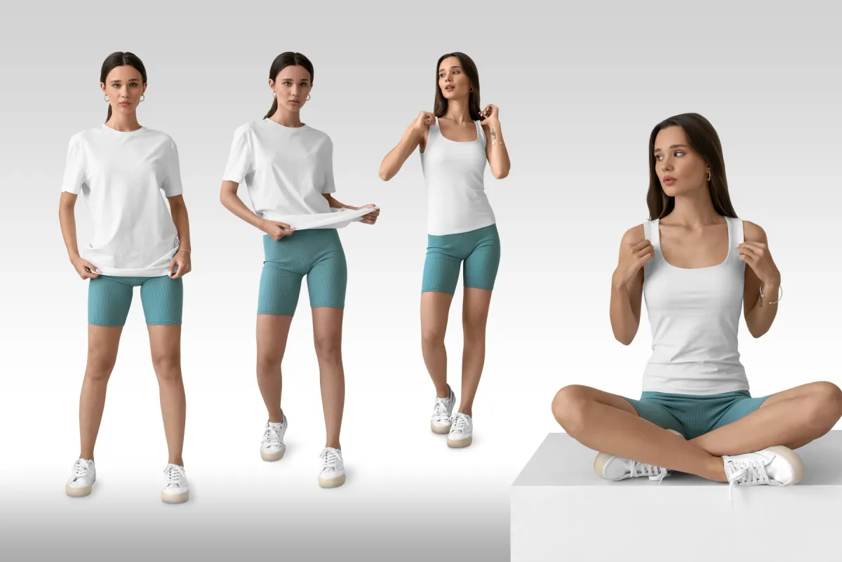 Isolated Apparel Mockups Bundle vol.5