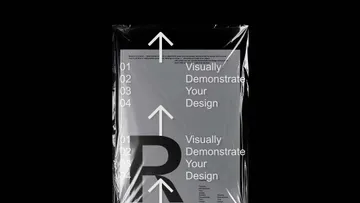 Wrapped Hardcover Book Mockup