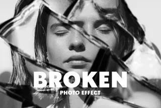 Fractured Mirror Photo Effect Vol. 2