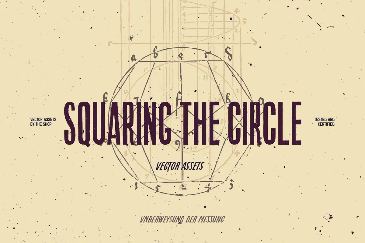 Squaring the Circle Vector Assets