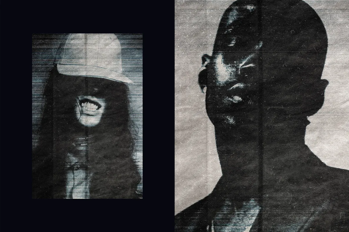 Grunge Photocopy Effect