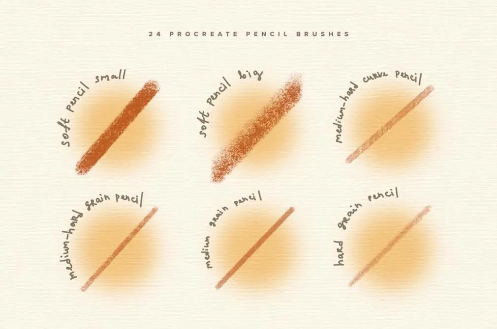 Pencil Procreate Brushes