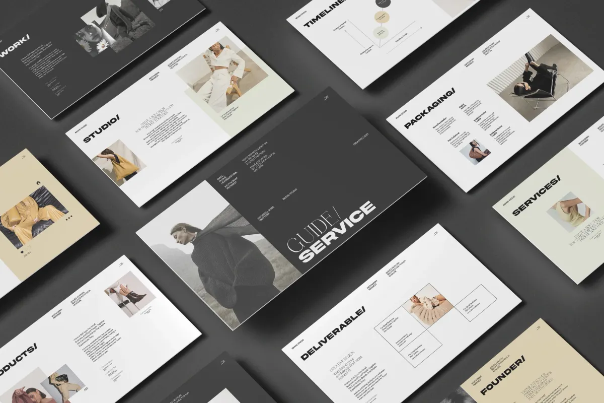 Services Guide Presentation Template