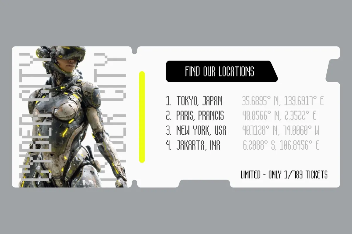 Hexon Narrow - Sci-Fi Pixel Display Font