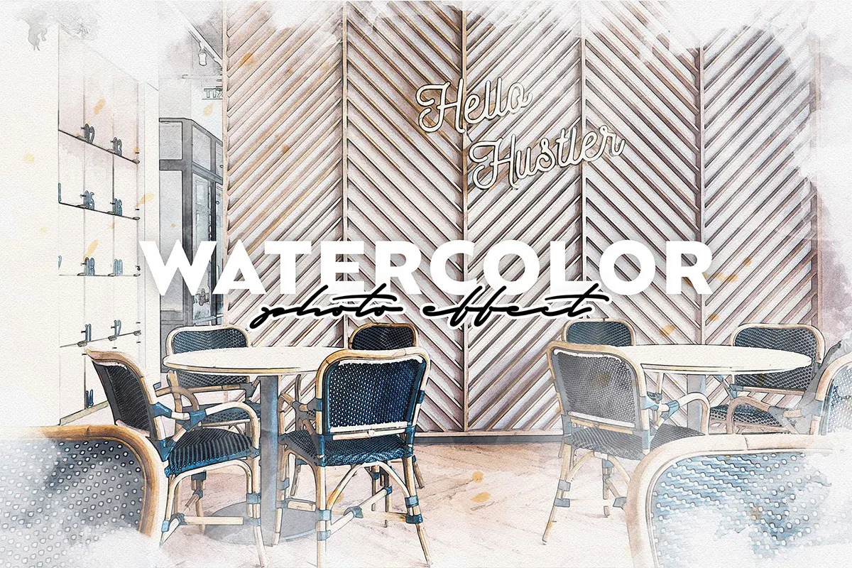 Watercolor PS Photo Effect