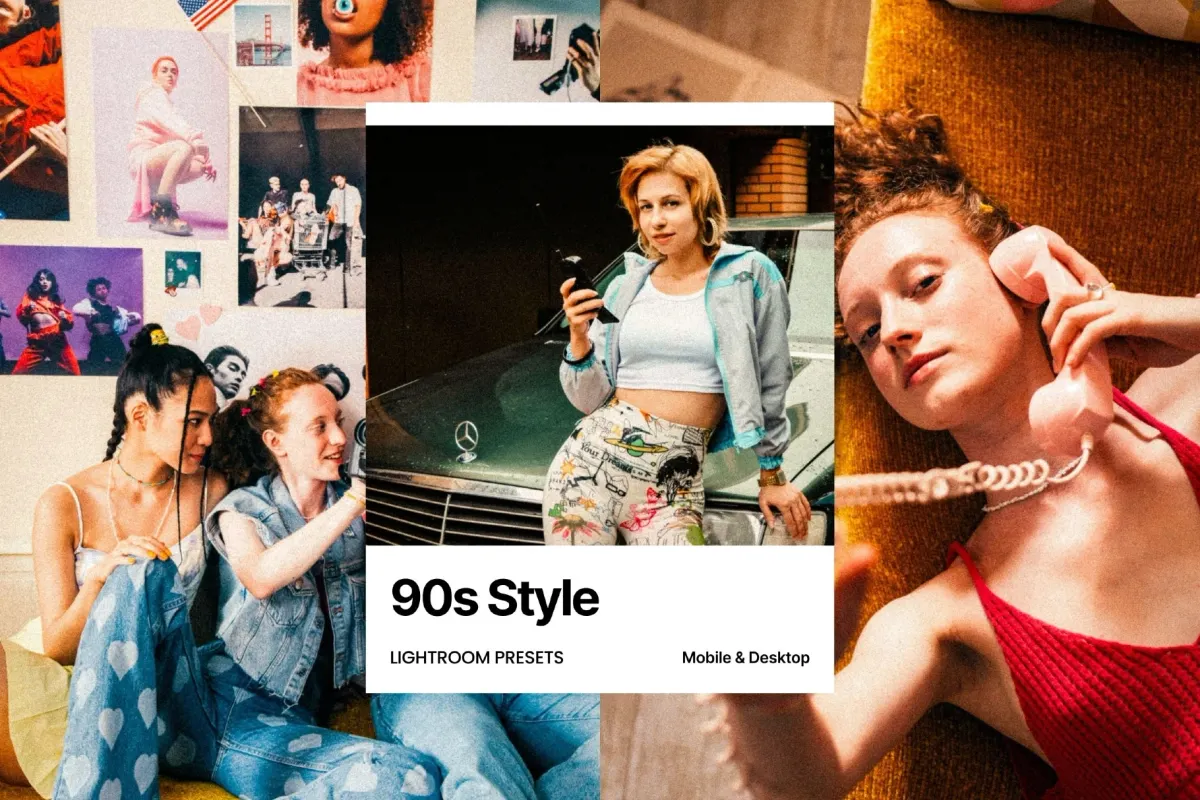 90s Style Lightroom Presets