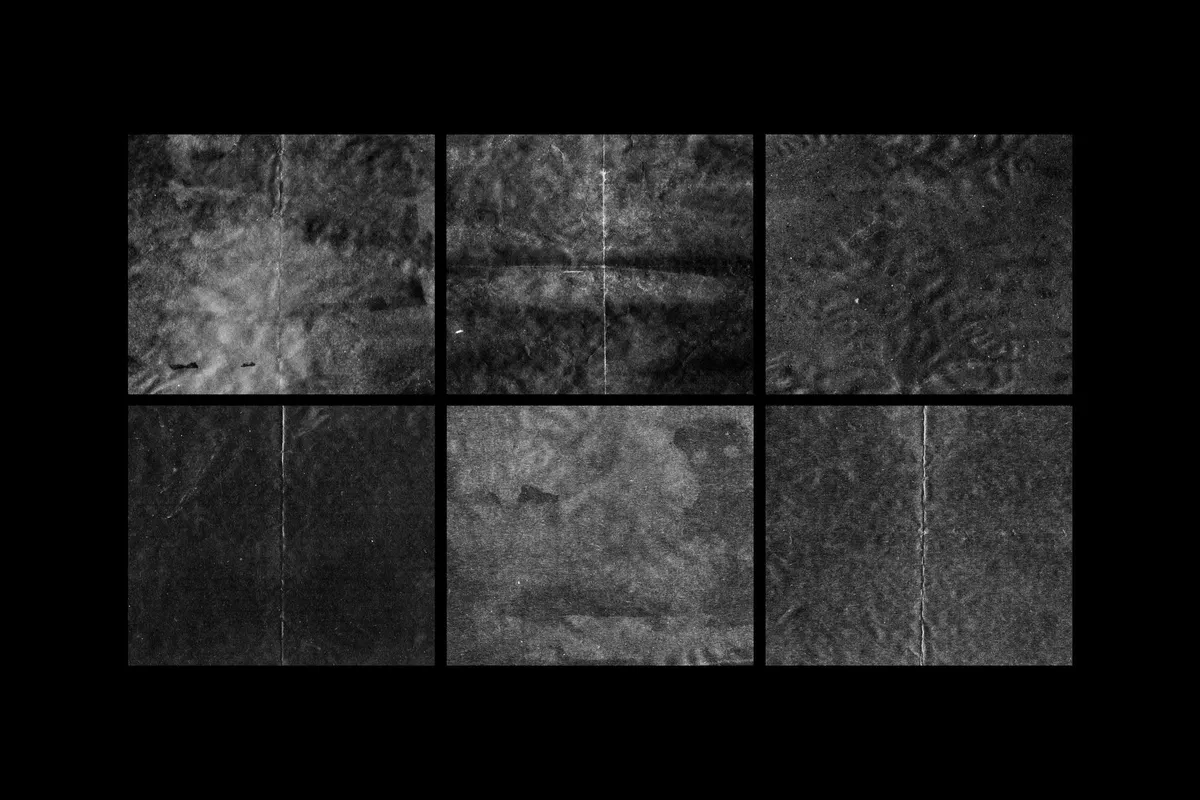 Authentic Black Paper Overlay Textures