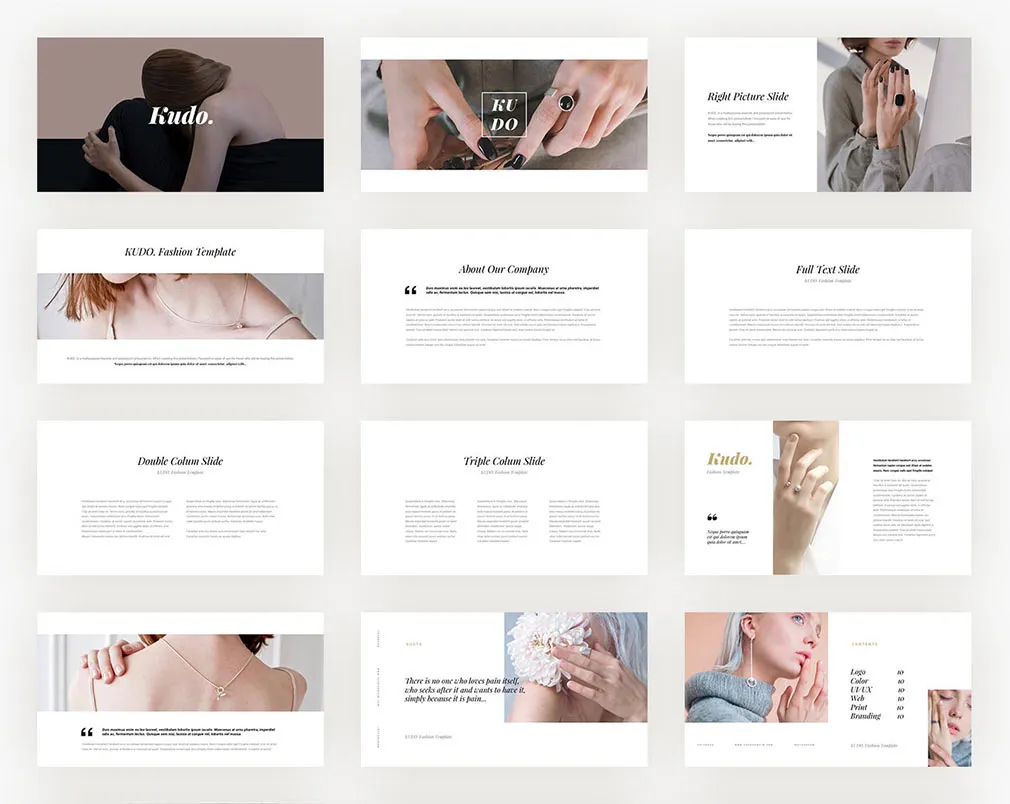 Pale Dawn Presentation Template