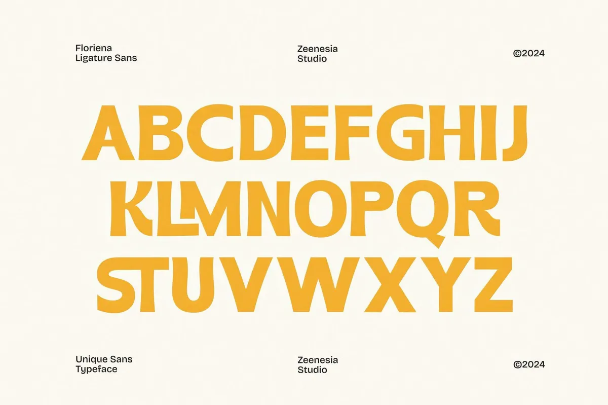 Floriena Ligatures Sans
