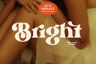 Bright - Retro Font