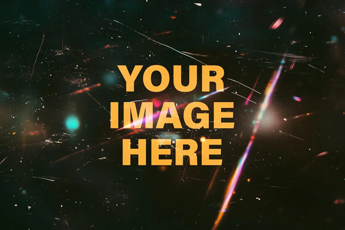 Dust and Light Leaks Photo Effect