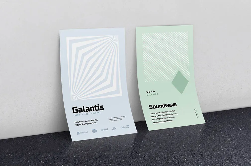 Geometry Poster Templates