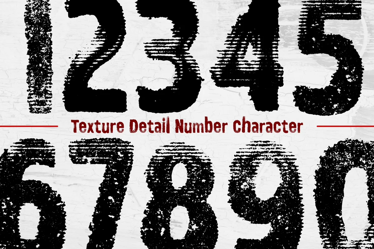 Bleed Print - Distressed Bold Display Font