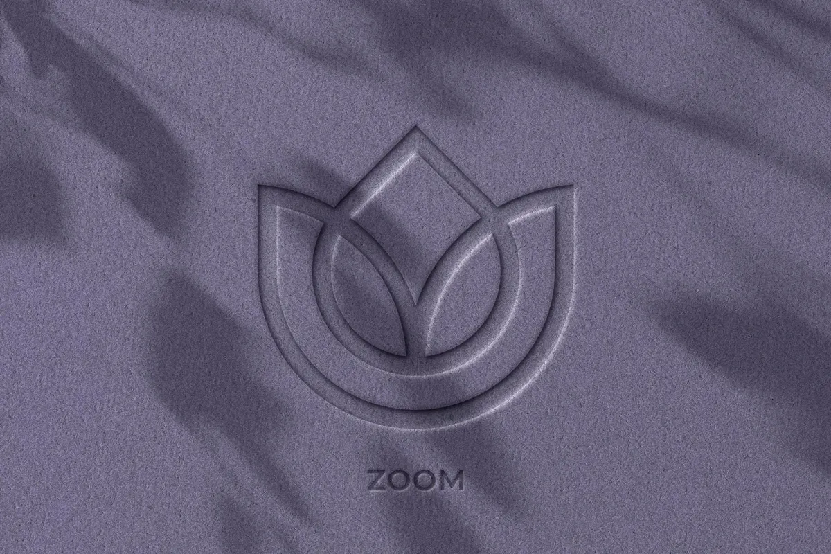 Debossed Paper Mockup