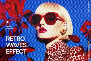 Retro Waves Effect