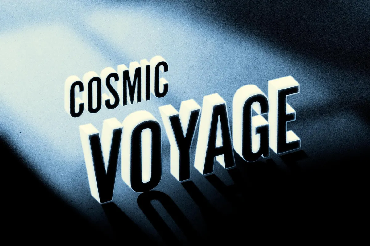 Vintage Noir Movie Title Text Effect