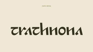Trathnona - Runic Fantasy Font