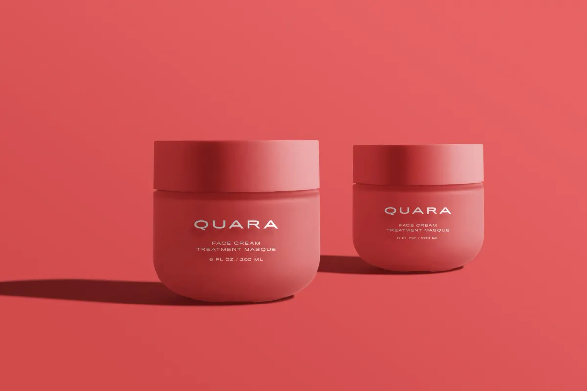 Duo Cosmetic Jars Mockup