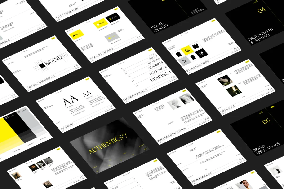 Luura - Brand Guidelines Canva & Affinity Template