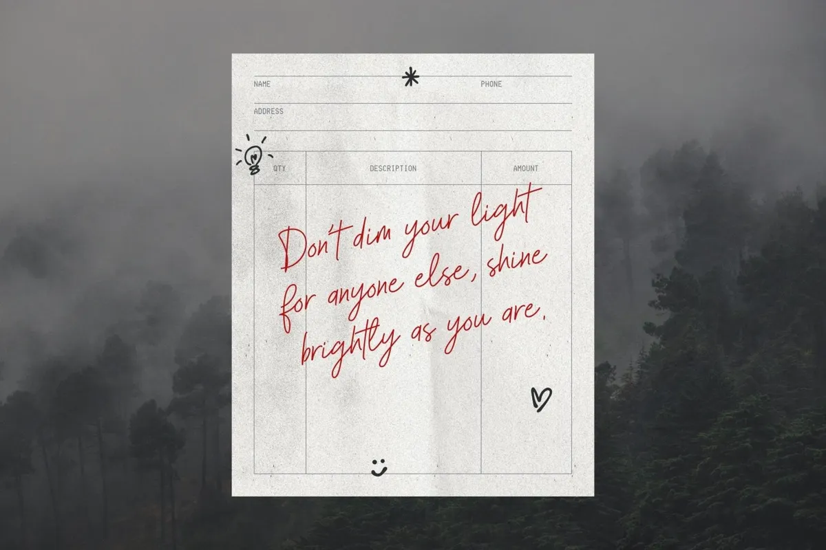 Amber Flow - Handwritten Script Typeface