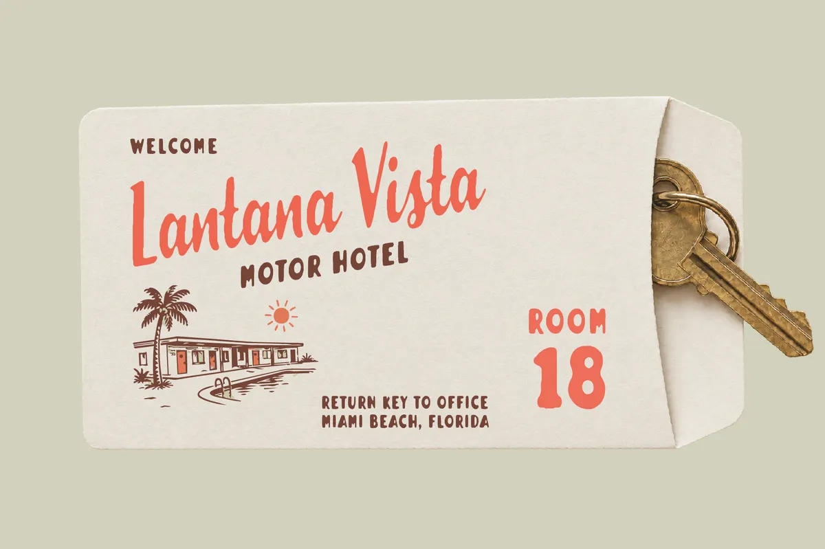 Florida Palms – Tropical Font Duo