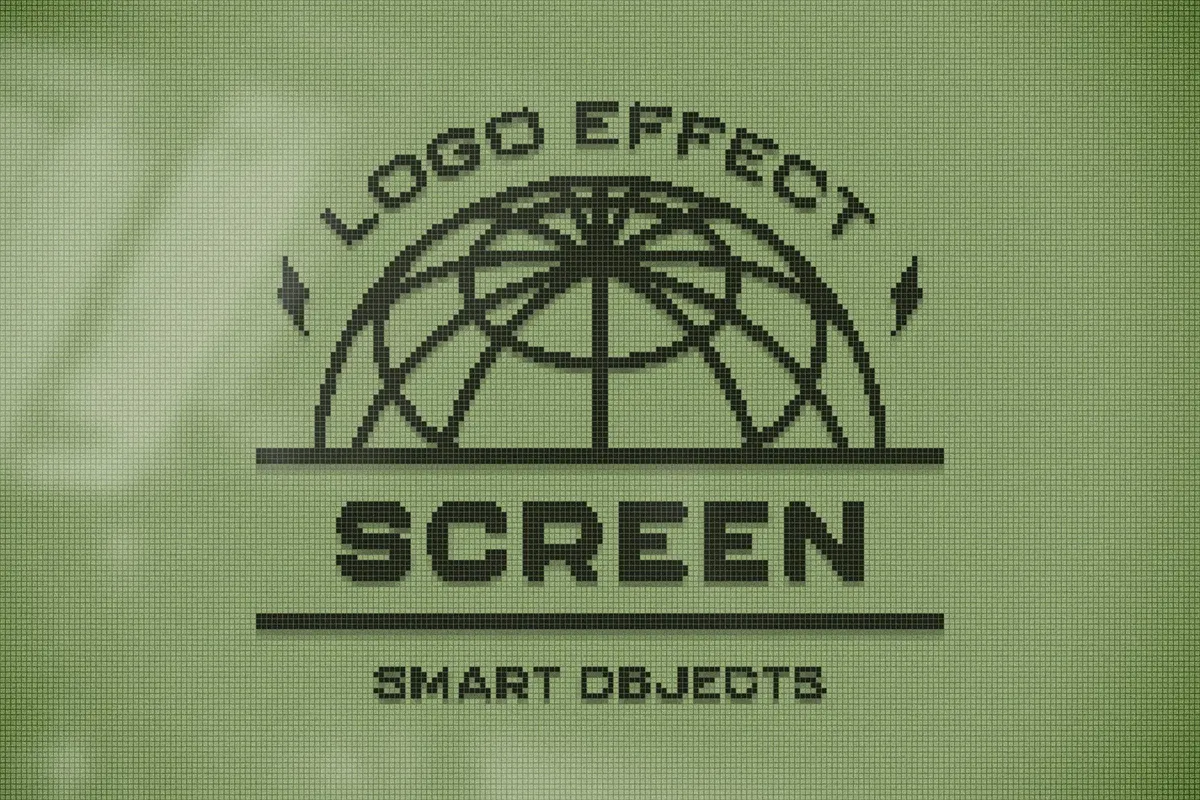 LCD Screen Text & Logo Effect