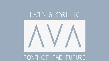 Ava - Space Tech Font