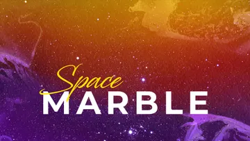 Space: Marbling Texture Backgrounds
