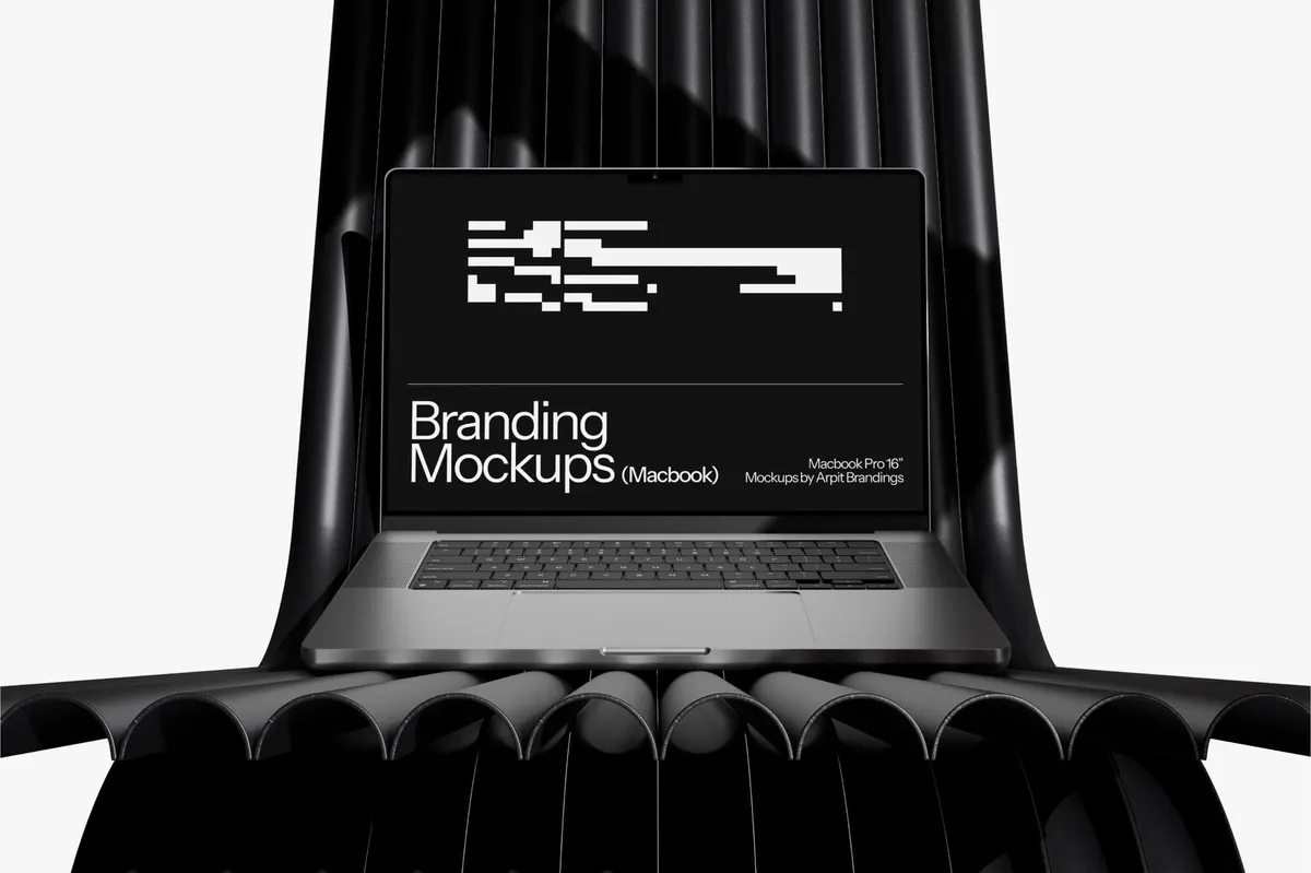 Brutal MacBook Pro Mockup