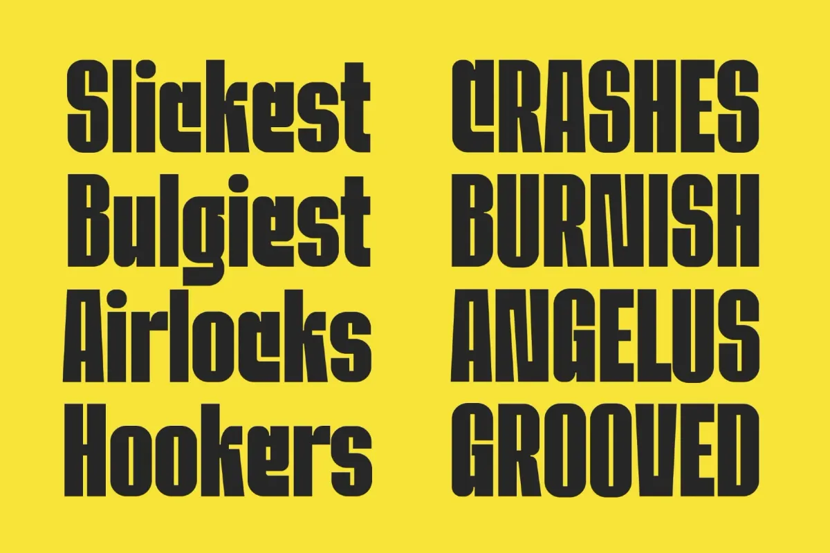 Rogeta - Bold Condensed Display Font