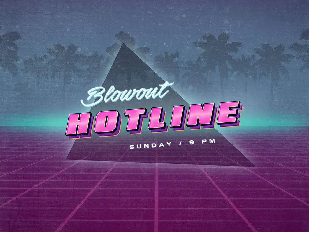 Hotline Michigan Text Effects
