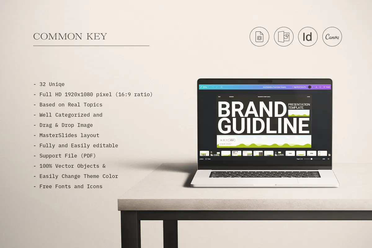 Brand Guidelines Presentation Template