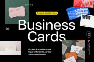 Selva: Business Card Mockup Kit