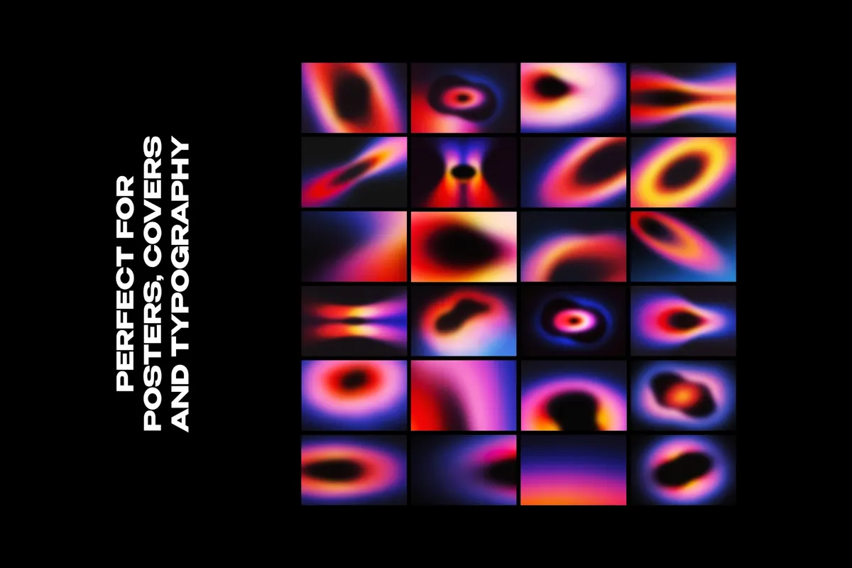 Modern Mesh Gradient Textures