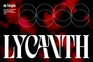 Lycanth - Dramatic Serif Display Font