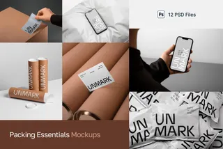 Packing Mockups Bundle 12in1