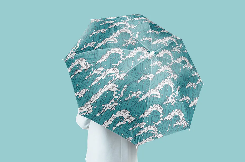 Umbrella Mockup Set