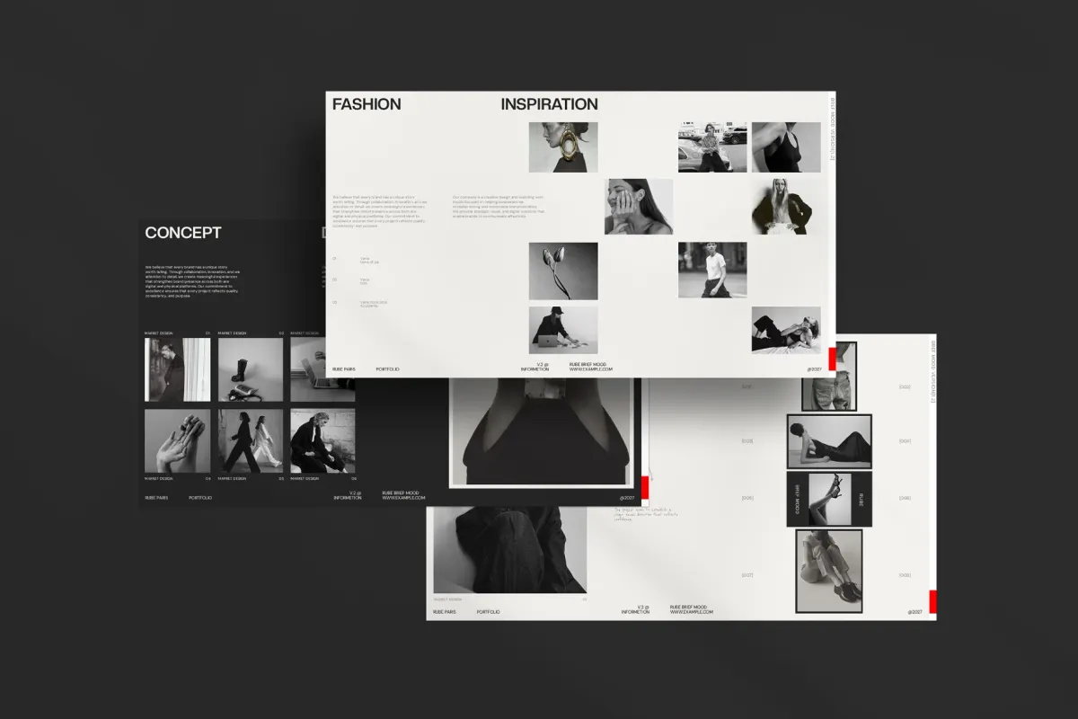 RUBE - Fashion Brief Presentation Template