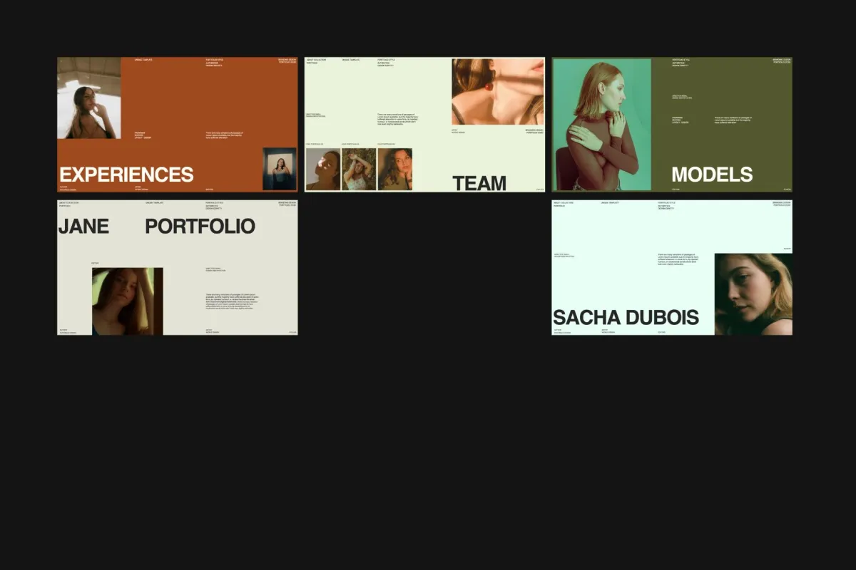Cole - Brand Portfolio Google Slides Template