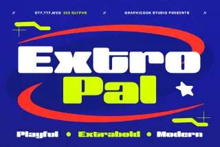 Extropal Font