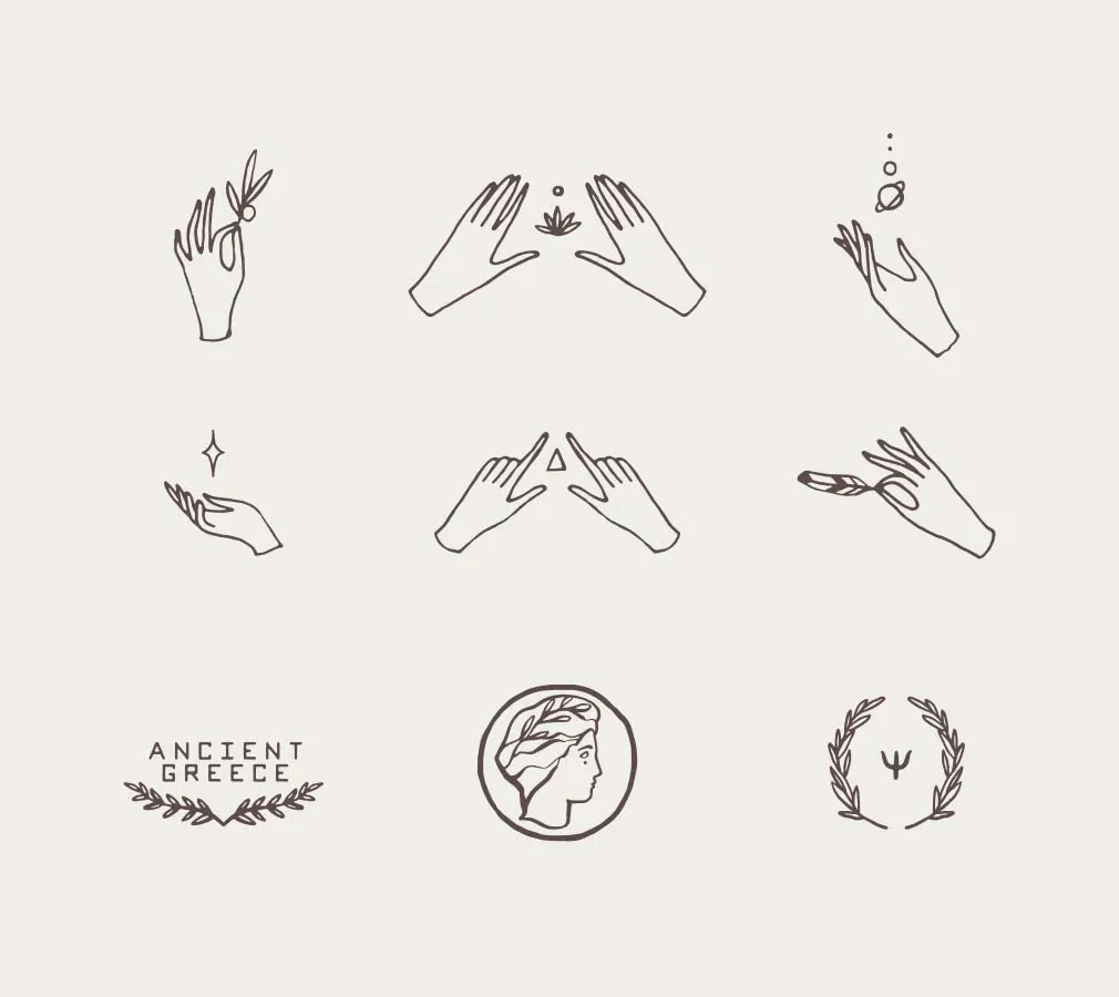 Ancient Greece Aesthetic Graphics