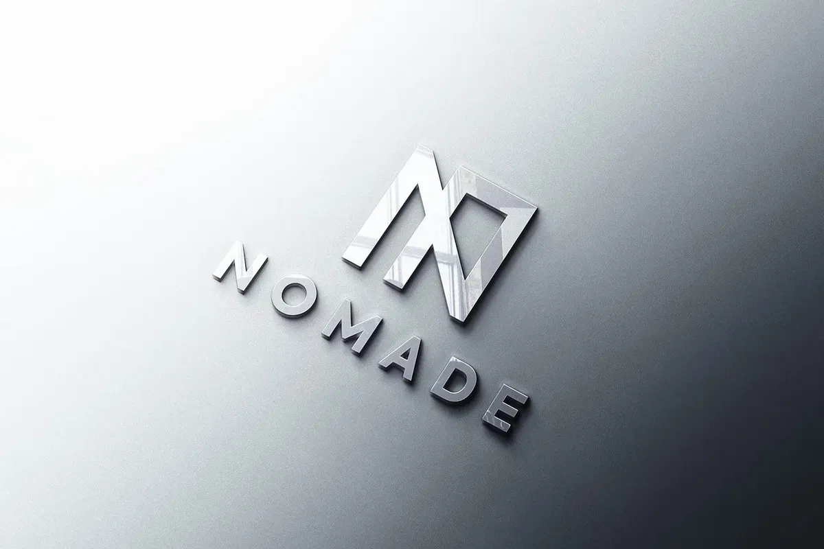 Perspective 3D Sign Logo Mockup