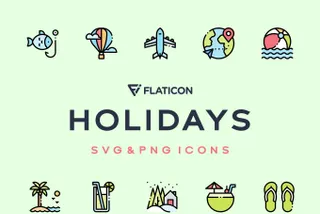 Holidays Vector Icons