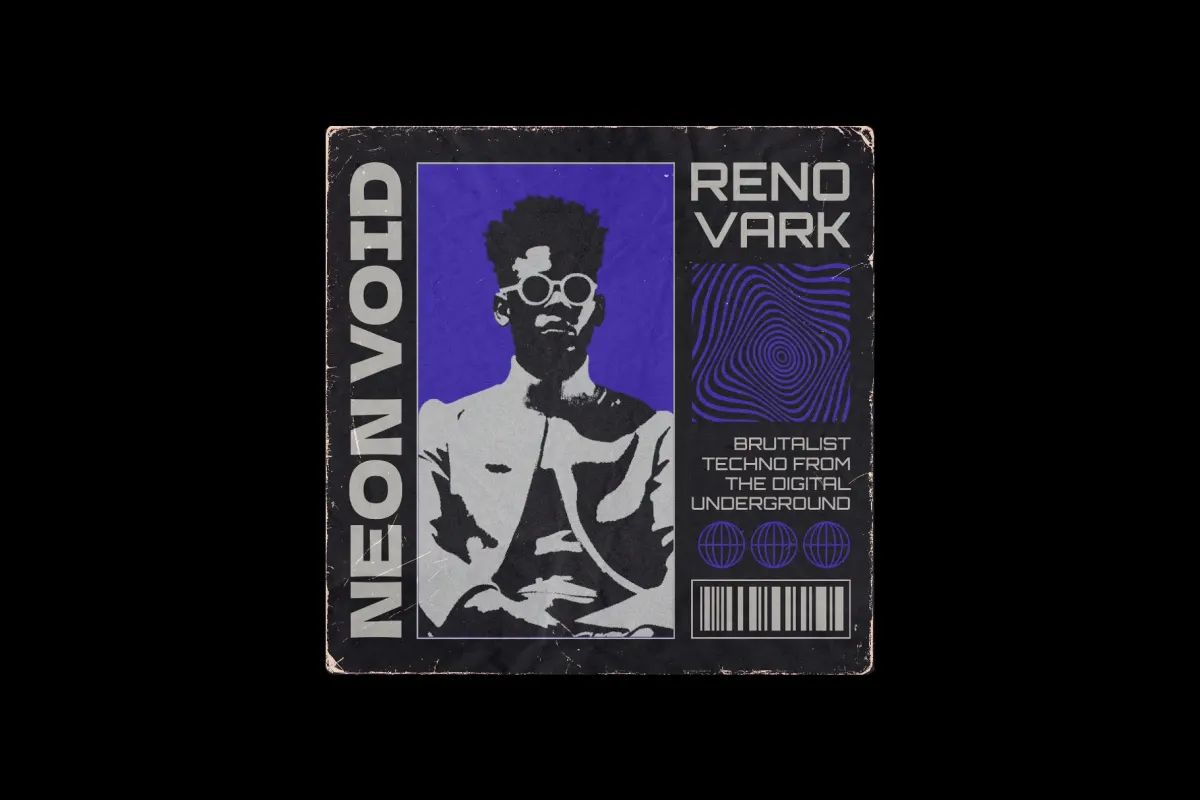 Vinyl Cover Mockup