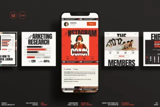Social Media Kit Template