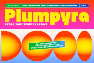 Plumpyra Font