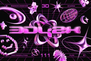 3D Y2K Objects